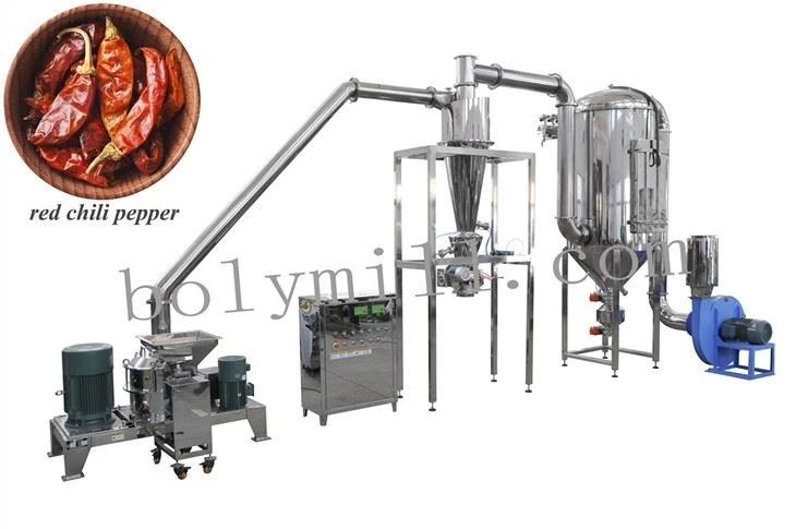 Krydderier chili pulverslibning pulverizer